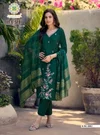 Raahi Vol 2 By Passion Tree Roman Silk Kurti With Bottom Dupatta
